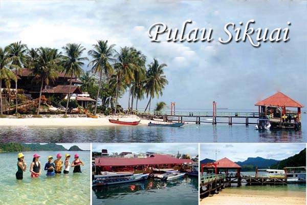 Indahnya Pulau Sikuai di Ranah Minang