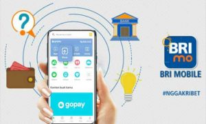  Top up Gopay BRI Mobile Banking
