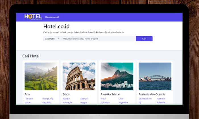 Homepage Hotel.co.id Situs Cari Hotel Murah Terbaik