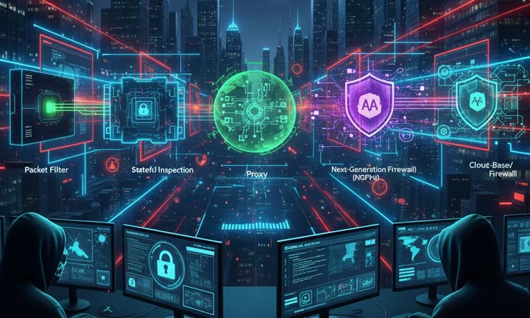 evolusi jenis firewall
